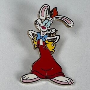 ROGER RABBIT Who Framed Roger Rabbit Disney Pin Trading 2010 Red Overalls BowTie